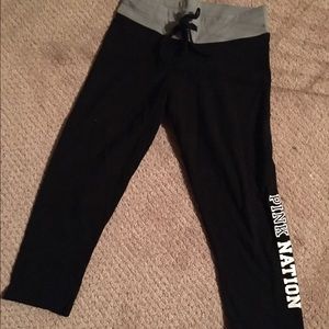 Brand new without tags Pink capri yoga pants