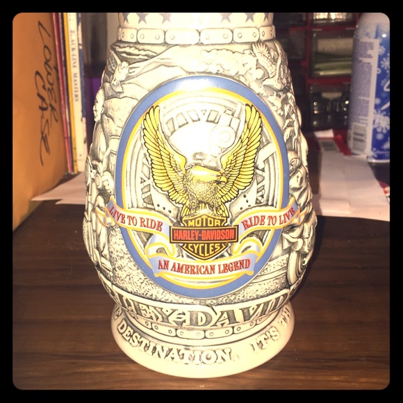 8" Tall Harley-Davidson Collectors Stein