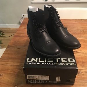 Black men's boots