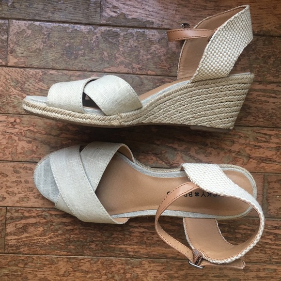 Lucky Brand Espadrille Wedge Sandal Heels
