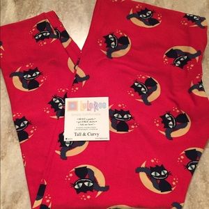 Lularoe TC cat leggings BNWT