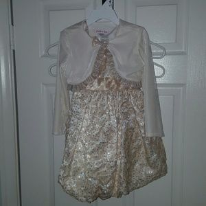 2pc Girls Formal Dress Sz 4