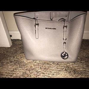 Michael Kors medium gray tote