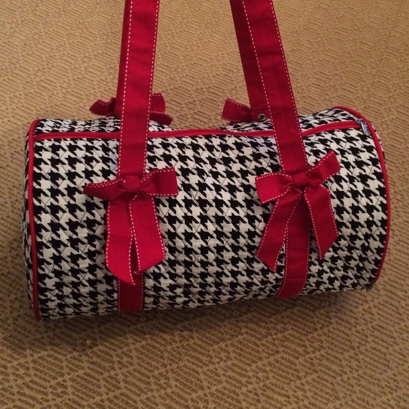 Houndstooth Duffel Bag