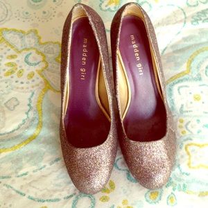 Steven Madden Glitter Heels
