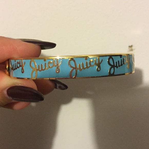 Juicy couture bangle blue and gold NEGOTIABLE - Picture 1 of 4
