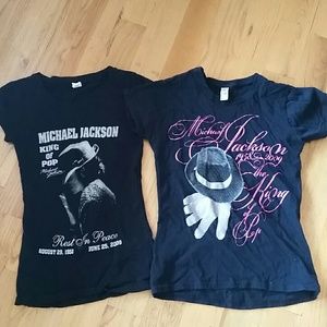 Michael Jackson t-shirt lot