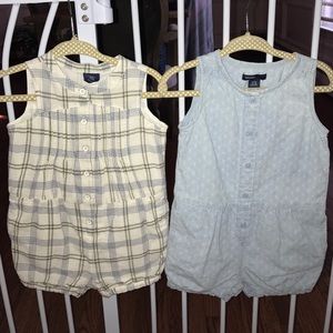 Baby girl romper set