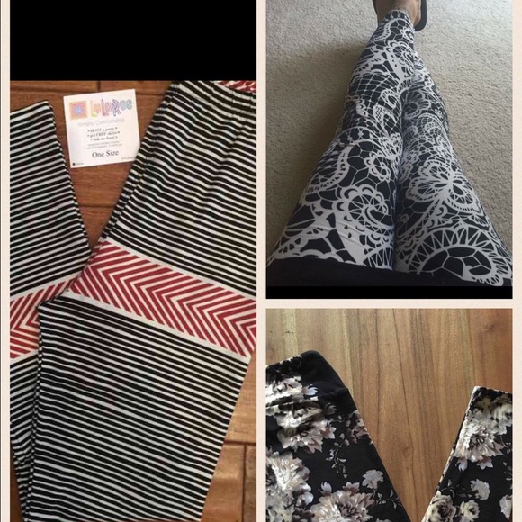 ISO THESE lularoe vintage leggings in OS - Picture 1 of 2