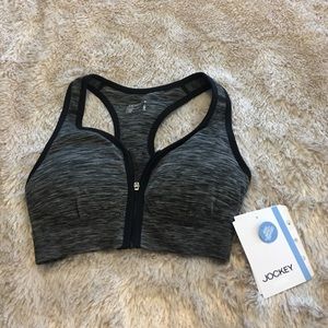 Jockey Zip Front Hi Impact Bra