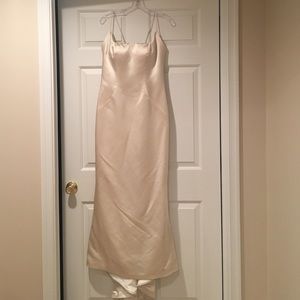 Reem Acra wedding gown
