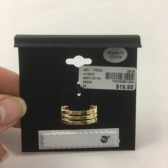 BOGO SALE! Lane Bryant 3 Stack Rings - Picture 5 of 5