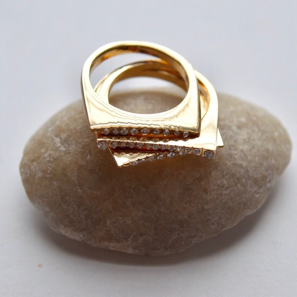 BOGO SALE! Lane Bryant 3 Stack Rings - Picture 2 of 5