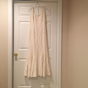Gorgeous ivory beaded gown