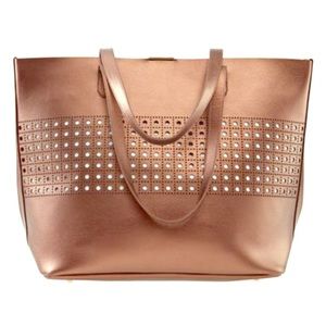 (SOLD) Lola bronze tote