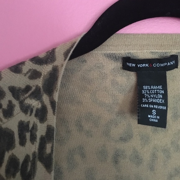 Cheetah Cardigan! - Picture 2 of 4