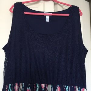 Just My Size Dresses - Tribal Lace Dress 3X Just My Size Dresses - Tribal Lace Dress 3X