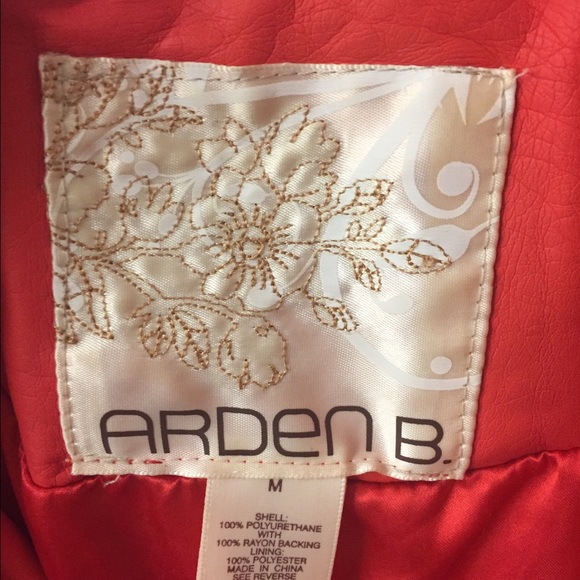 Red or Coral, Arden B jacket - Picture 2 of 4