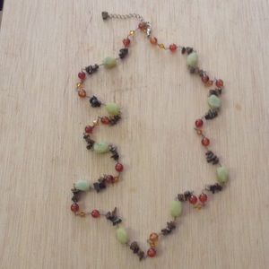 NWT 925 Gold overlay Semi Precious Stone