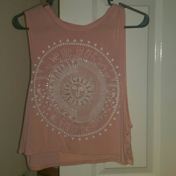 Pink tank top