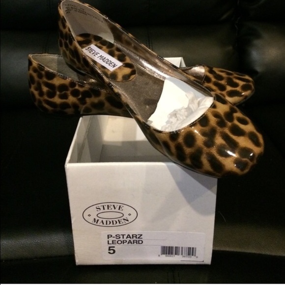 Steve Madden P-Starz Leopard Flat