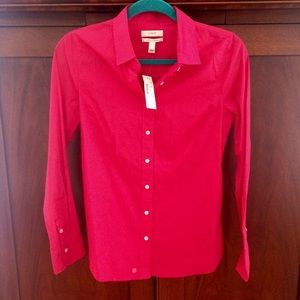 J.Crew Stretch Perfect Shirt XS