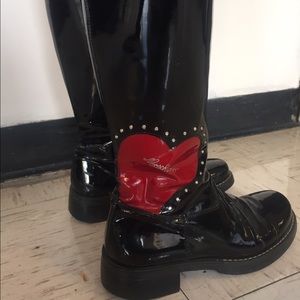 Moschino Heart Boots