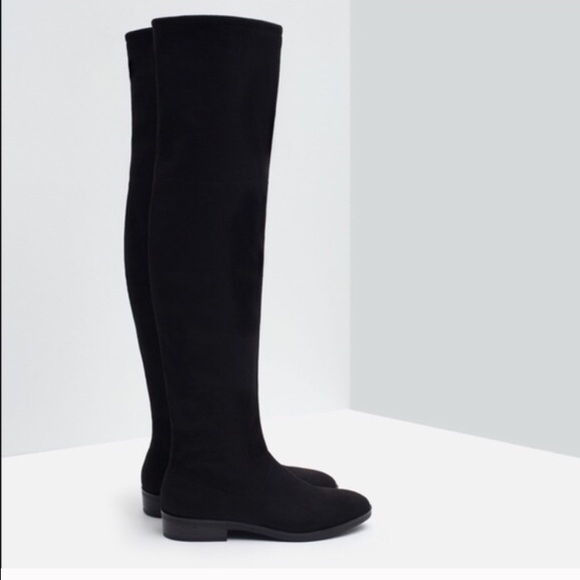 Host Pick Zara Flat Tall Boots