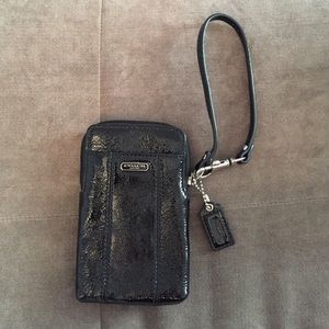 COACH Wristlet/ phone holder.