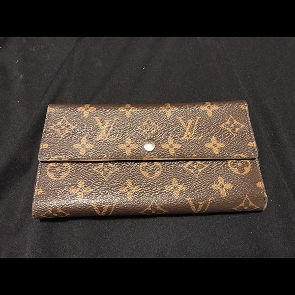 Monogram wallet used