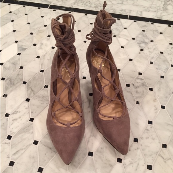 Vince Camuto Lace Up Pumps