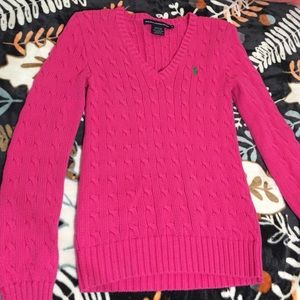 Pink Ralph Lauren sweater