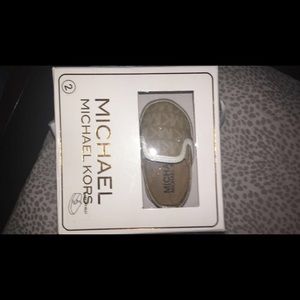 Michael Kors Baby Slip-On Crib Shoes