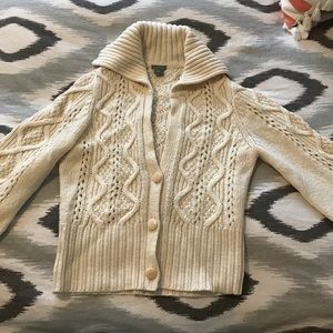 Ann Taylor cream sweater