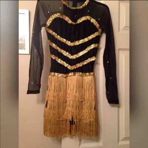 Flag girl/Majorette/Dance costume