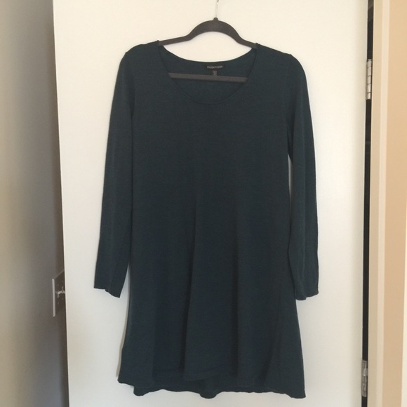 Eileen Fisher Merino Tunic Sweater