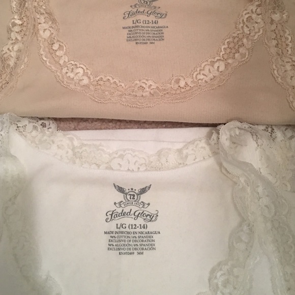 SOLD Faded Glory Ribbed Tanks 8 - Picture 3 of 4