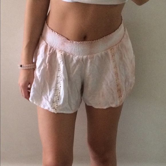 Flowy tie dye shorts from Wet Seal
