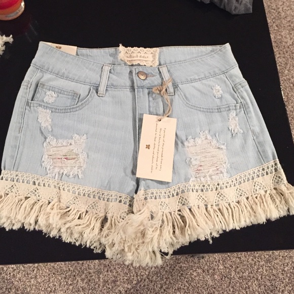 High waisted shorts