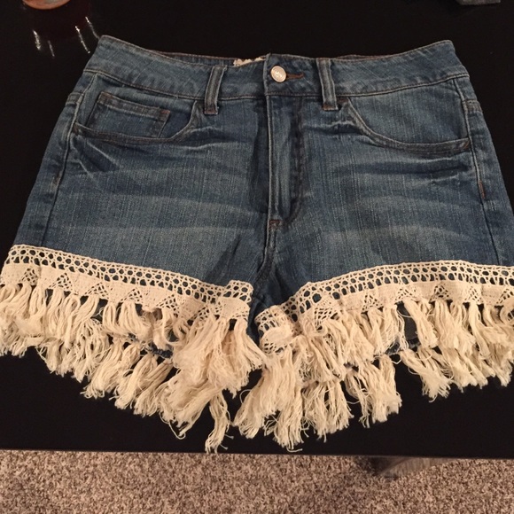 High waisted shorts