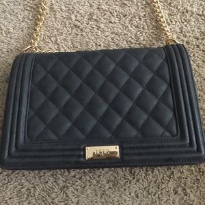BCBG quilted chain purse