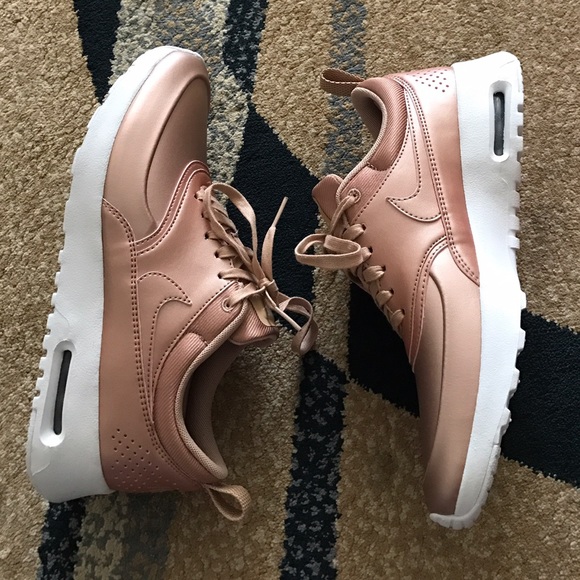 Nike Shoes Rose Gold Air Max Thea Se Poshmark