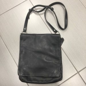 Large Leather Coach Crossbody Bag