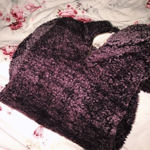 Plum Cozy quarter zip