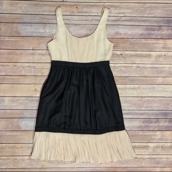 Yoana Baraschi Silk Blend Pleated Sleeveless Dress - Picture 4 of 4