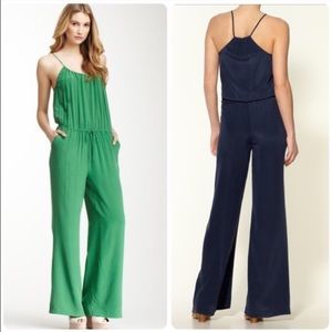 NWT Joie "Kamilia" Silk Jumper Navy Sz Small