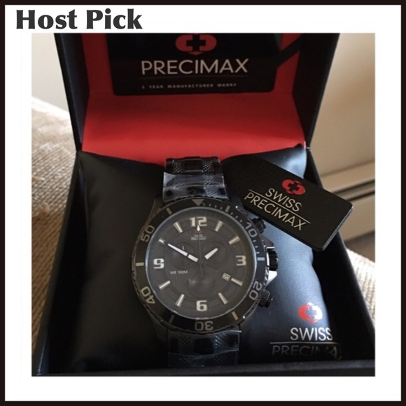 Swiss Precimax Other - 🎉HP 3-24🎉🔵Men's Swiss Precimax Stainless Watch