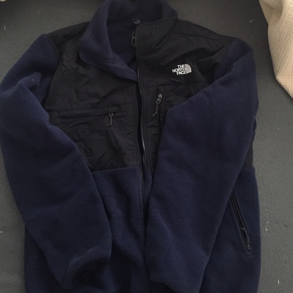 Northface Navy Blue And Black Jacket