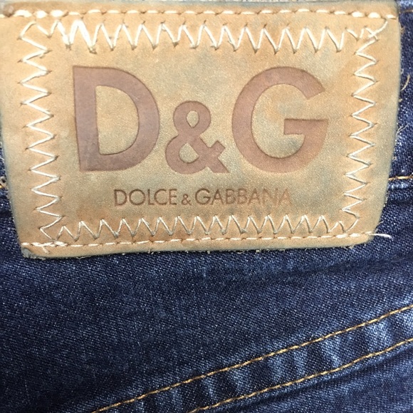 Auhthentic D&G indigo jeans