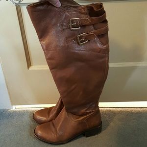 Steve Madden Leather Riding Boots